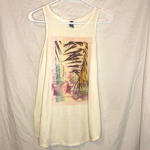 White tank top from Old Navy, size Small